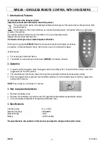 Предварительный просмотр 2 страницы Velleman WRS3B User Manual