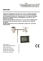 Предварительный просмотр 1 страницы Velleman WS1060 User Manual