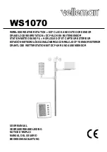 Предварительный просмотр 1 страницы Velleman WS1070 User Manual