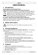 Preview for 2 page of Velleman WS8461 User Manual