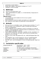 Preview for 6 page of Velleman WS8461 User Manual