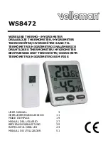 Velleman WS8472 User Manual preview