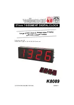 Velleman WST8089 Assembly Manual preview