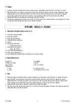 Preview for 3 page of Velleman WT049R Quick Start Manual