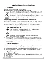 Preview for 5 page of Velleman WT6810 User Manual