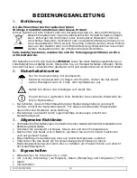 Preview for 14 page of Velleman WT6810 User Manual