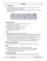 Preview for 4 page of Velleman WT8732 User Manual