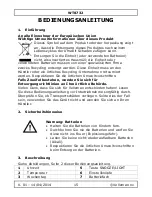 Preview for 15 page of Velleman WT8732 User Manual