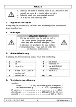 Предварительный просмотр 6 страницы Velleman XMCL22 User Manual