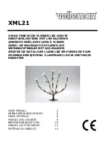 Velleman XML21 User Manual preview