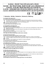 Velleman ZLACS03 Manual предпросмотр