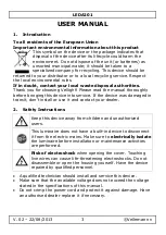 Предварительный просмотр 3 страницы VelLight LEDA201 User Manual