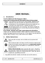 Preview for 3 page of VelLight LEDA202 User Manual