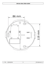 Предварительный просмотр 3 страницы VelLight LEDA211NW User Manual