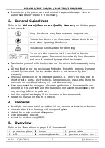 Preview for 5 page of VelLight LEDA308/309 User Manual