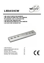 Предварительный просмотр 1 страницы VelLight LEDA54CW User Manual