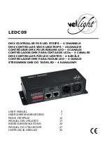 Preview for 1 page of VelLight LEDC09 User Manual