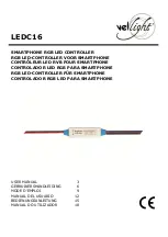 Предварительный просмотр 1 страницы VelLight LEDC16 User Manual