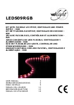 VelLight LEDS09RGB User Manual preview