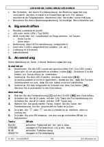 Preview for 16 page of VelLight LEDS15RGB User Manual