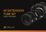 Preview for 1 page of Vello AF EXTENSION TUBE SET User Manual