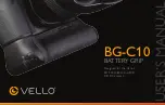 Preview for 1 page of Vello BG-C10 User Manual