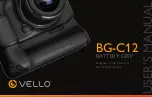 Предварительный просмотр 1 страницы Vello BG-C12 Manual