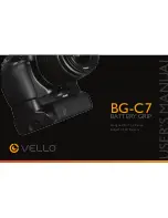 Preview for 1 page of Vello BG-C7 User Manual