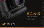 Vello BG-N15 User Manual preview