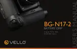 Vello BG-N17-2 User Manual preview
