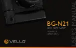 Vello BG-N21 User Manual preview