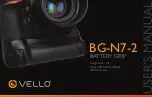Vello BG-N7-2 User Manual preview