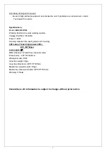 Preview for 5 page of Vello Elf UV36 User Manual