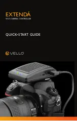 Предварительный просмотр 1 страницы Vello Extenda LW-100 Quick Start Manual