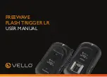 Preview for 1 page of Vello FreeWave Flash Trigger LR User Manual