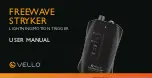 Vello freewave stryker User Manual preview