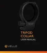 Preview for 1 page of Vello tripod collar User Manual