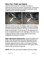 Preview for 8 page of VeloBene Bicycle Products CleatMaster SPD Fittings Manual