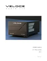 Preview for 1 page of Veloce LP-1 Owner'S Manual