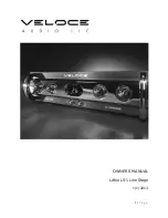 Veloce LS-1 Linestage Owner'S Manual preview