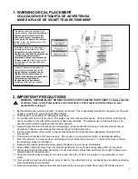 Предварительный просмотр 3 страницы Velocity CHB-U2101 Owner'S Manual And Assembly Manual