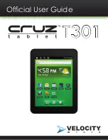 Preview for 1 page of Velocity CRUZ T301 User Manual