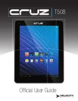 Предварительный просмотр 1 страницы Velocity Micro Cruz T508 User Manual