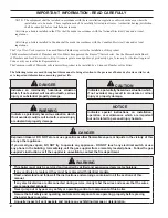 Preview for 2 page of Velocity Raptor RPTR155 Installation And Operating Instructions Manual