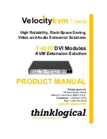 Velocity T-4200 Product Manual preview