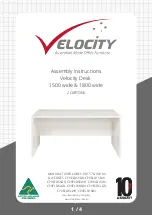 Preview for 1 page of Velocity VD157 Assembly Instructions