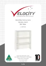 Preview for 1 page of Velocity VOH9 CPVELHSWH Assembly Instructions