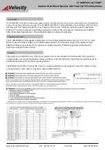 Velocity ZT-WSSPK24-15/75WLP Series Manual preview