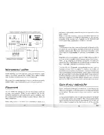 Preview for 5 page of Velodyne 1008 Owner'S Manual