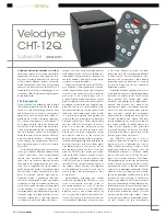 Preview for 1 page of Velodyne CHT-12Q Review Manual